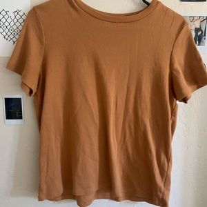 Brown American eagle shirt
